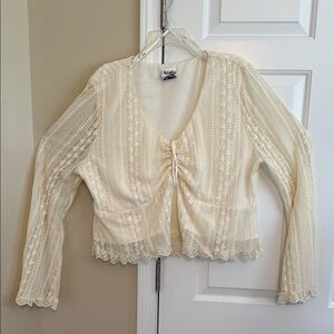 Arula Ivory Lace Blouse
